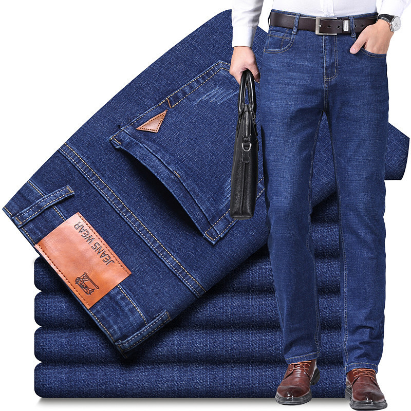 Levis Jeans 501 - Nieuwe mannen lichte luxe stretch slim