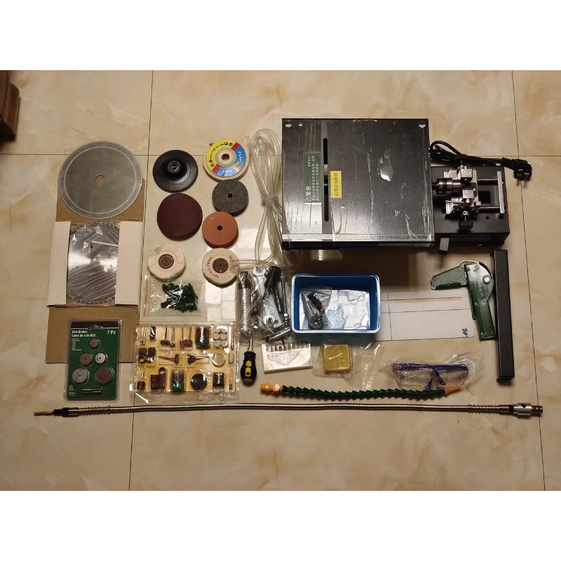 Jewelry Making Dc - 750W Mini Tafelzaag Sieradenpolijstmachine 10000rpm Multifunctionele