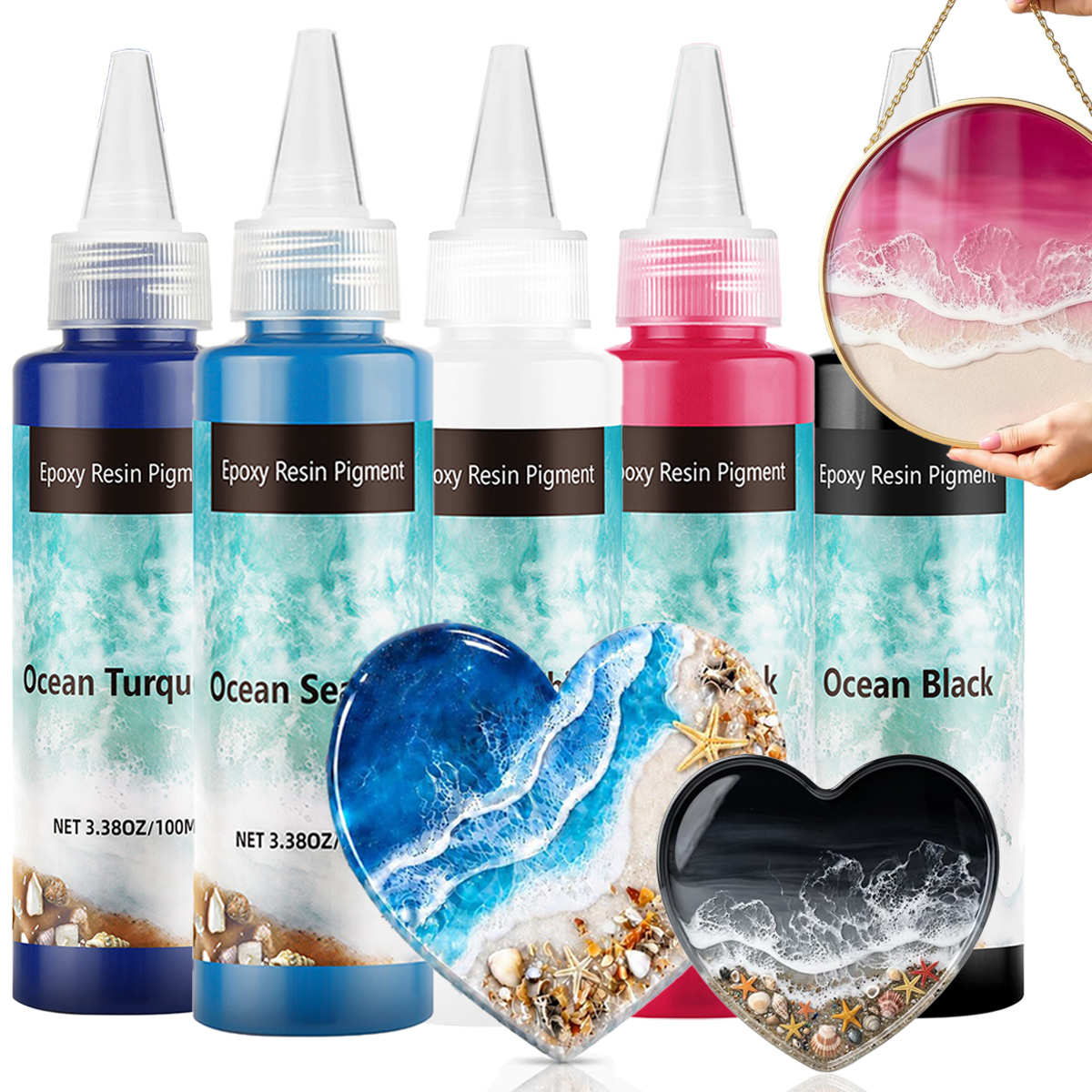 Jewelry Making Board - Diepblauwe epoxyhars pigmentpasta 100ml 3.4oz, hooggeconcentreerde