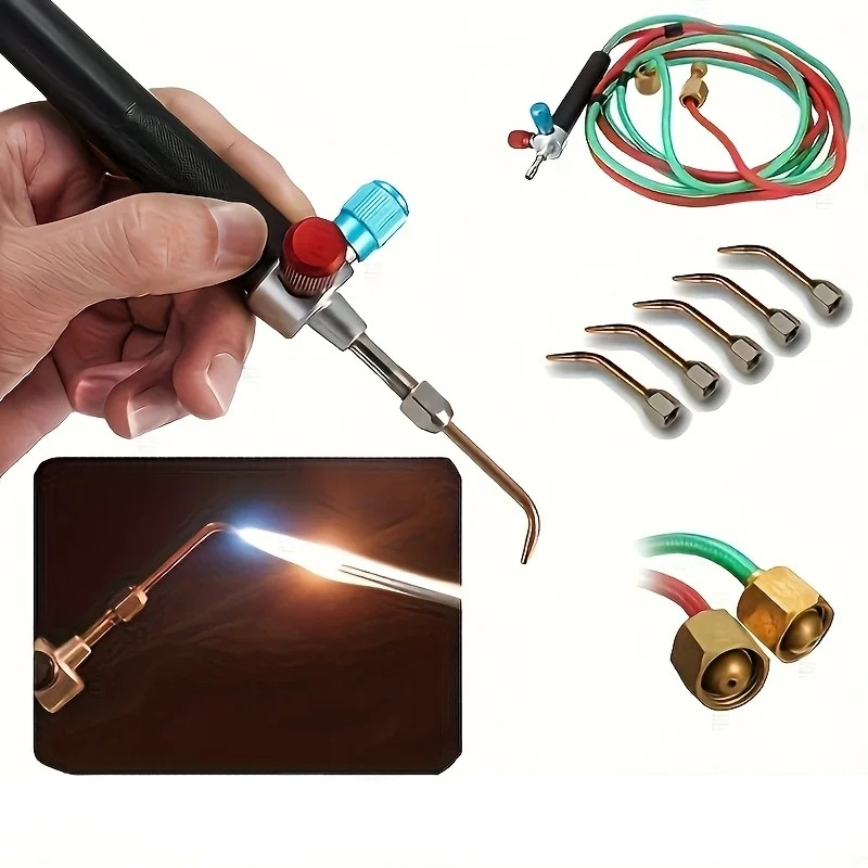 Jewelry Making Torch - 5-delige zuurstof-lasbranderkit voor het maken van