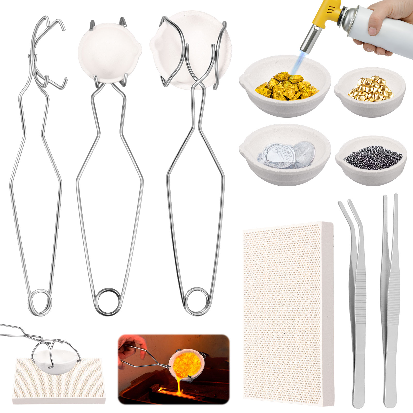 Smeltkroes Set Hoge Zuiverheid - Jewelry Making Torch recensie en prijs
