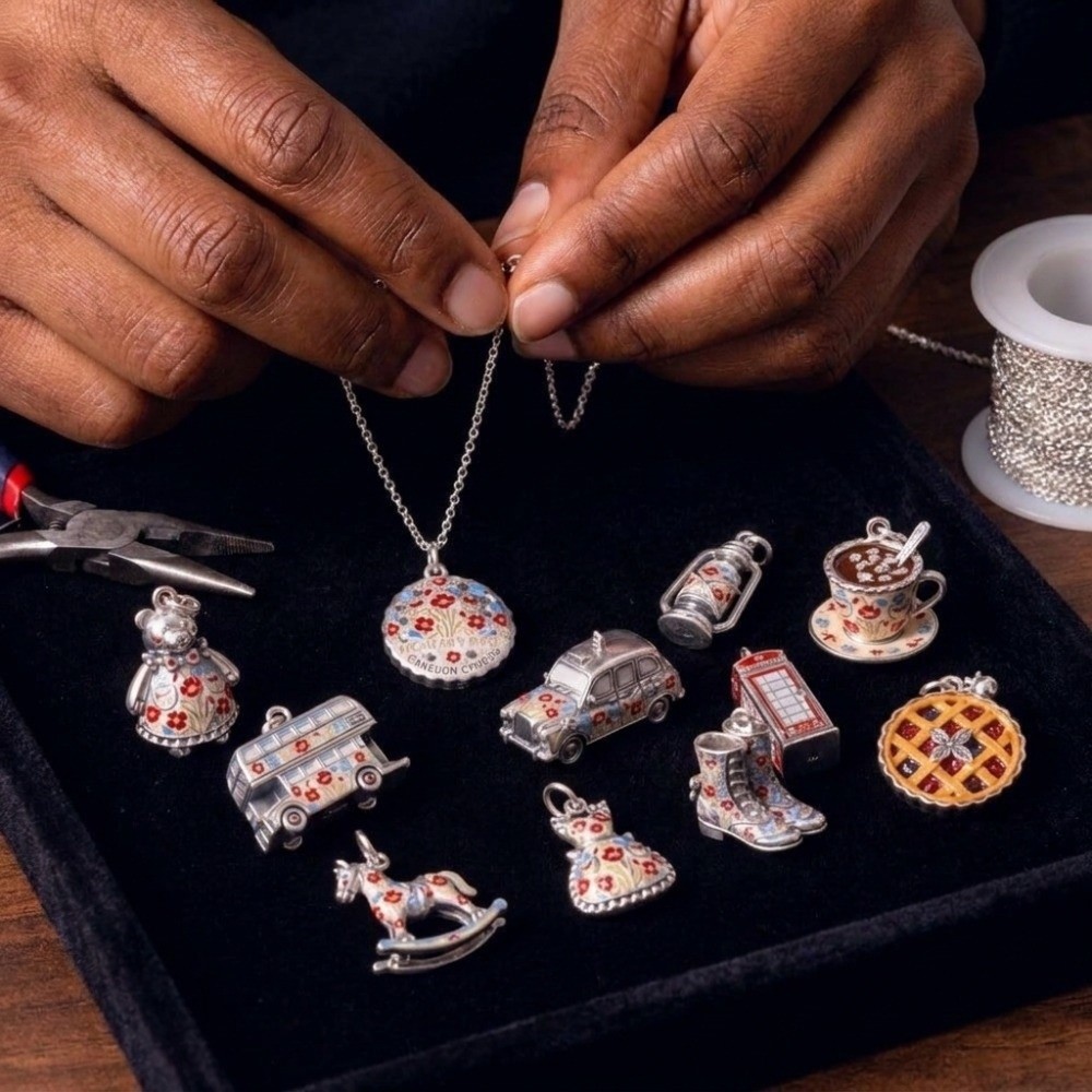 Leuke roestvrijstalen cartoonh - Jewelry Making London recensie en prijs