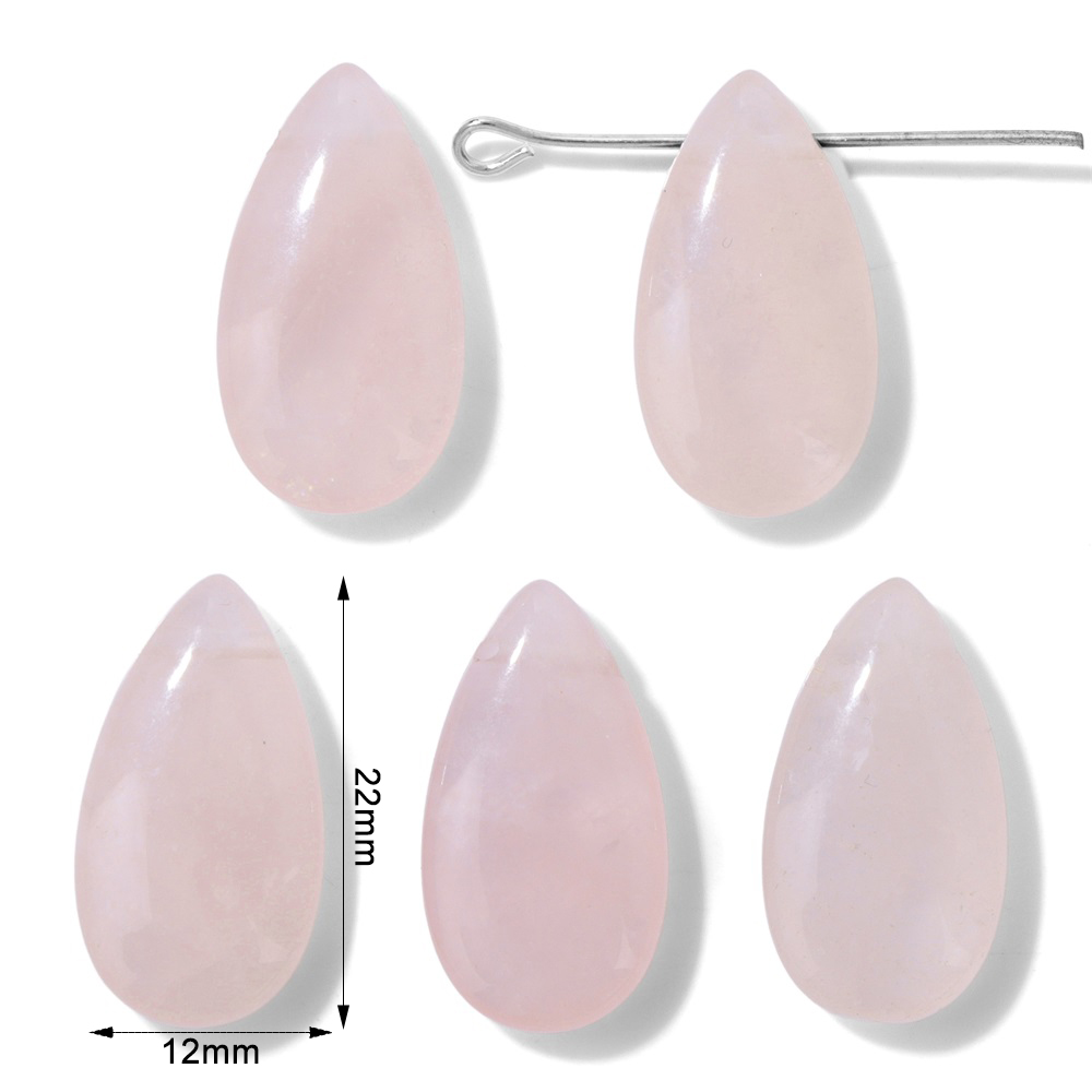 2PCS Natuurlijke Teardrop Ston - Jewelry Making Gemstones recensie en prijs
