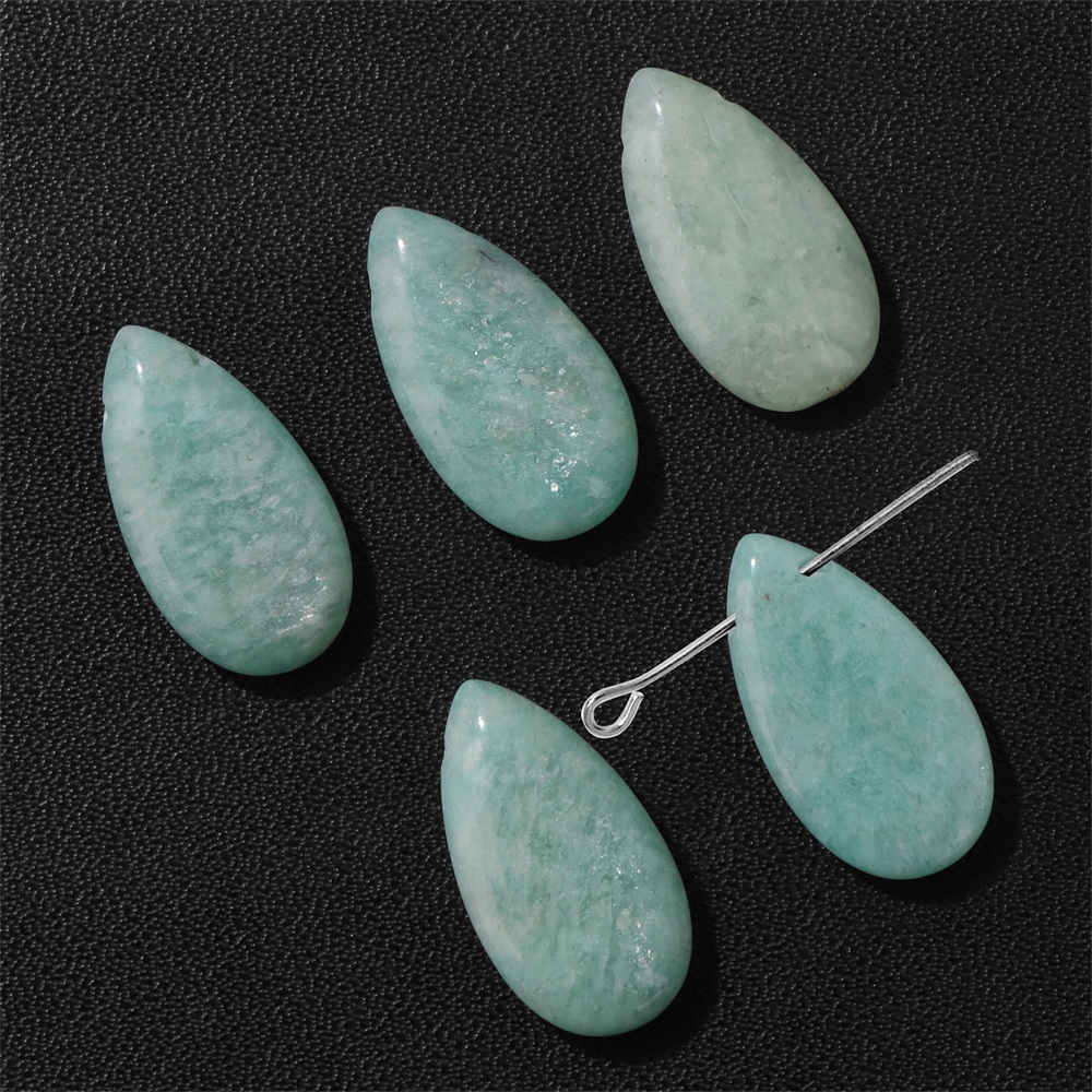 2PCS Natuurlijke Teardrop Ston - Jewelry Making Gemstones recensie en prijs